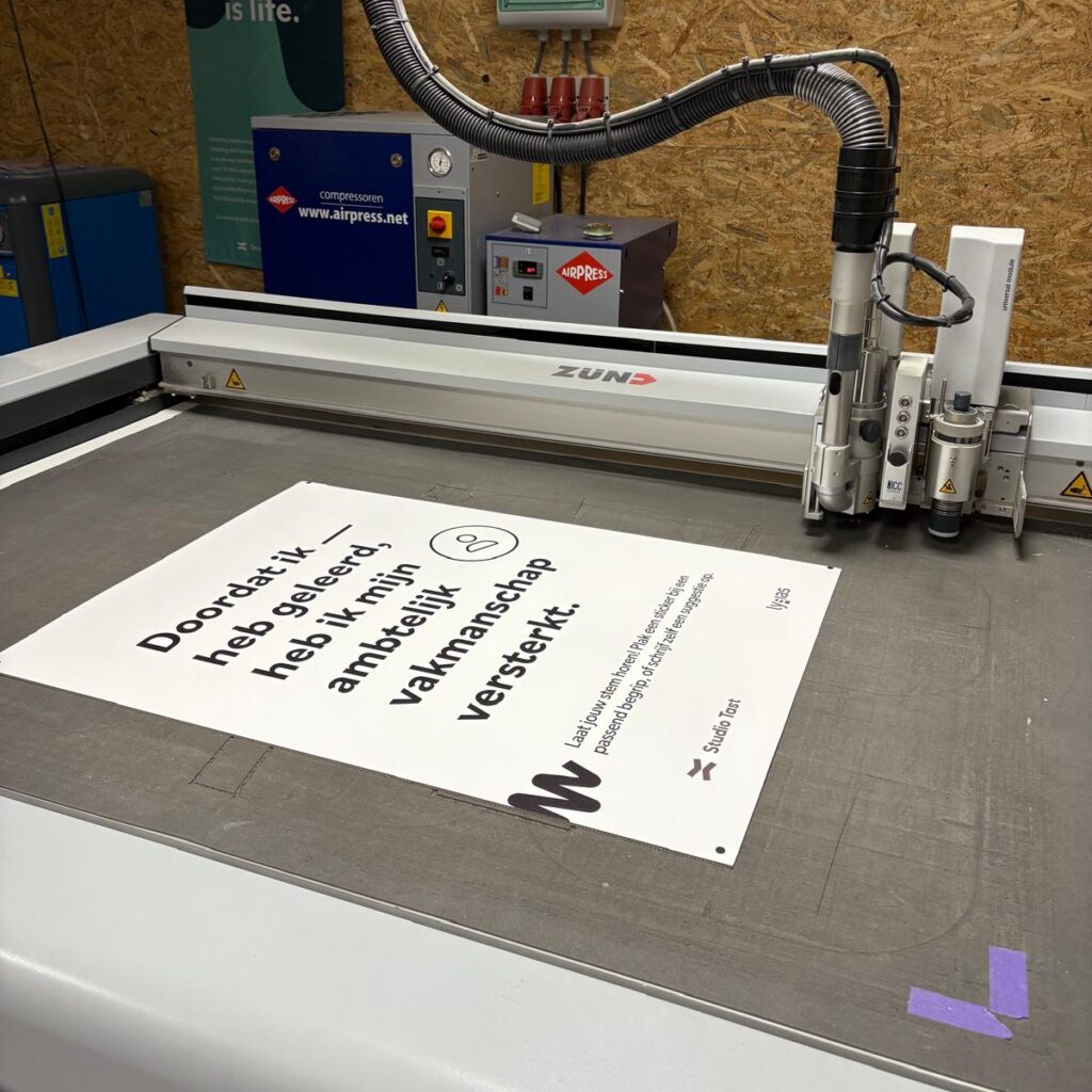 Milling for the Province of Brabant project @Studio Tast