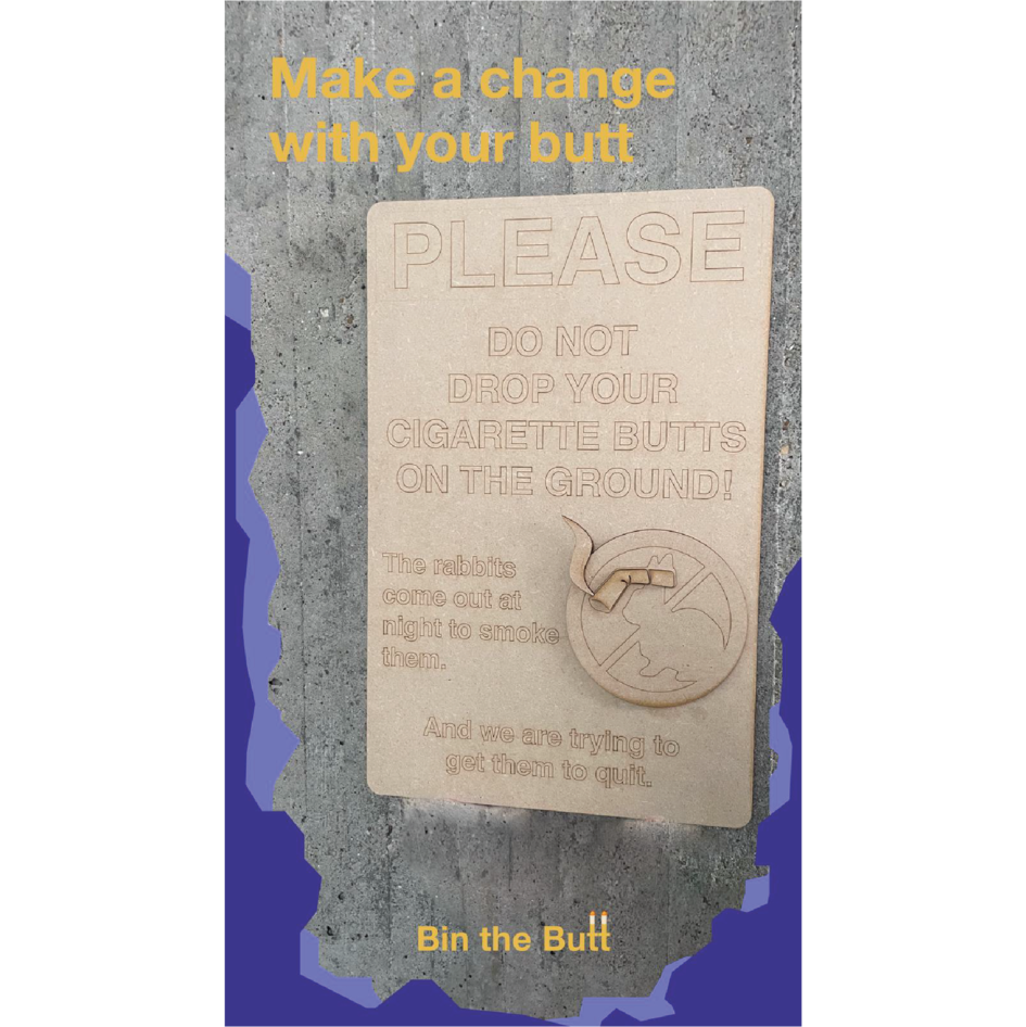 Design for behavioral change advert